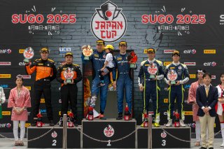 SUGO Race 1 Podium Overall | SRO Motorsport Group