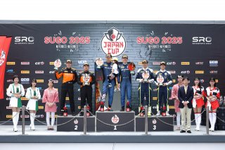 SUGO Race 1 Podium Overall | SRO Motorsport Group