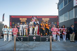 SUGO Race 2 Podium Overall | SRO Motorsport Group