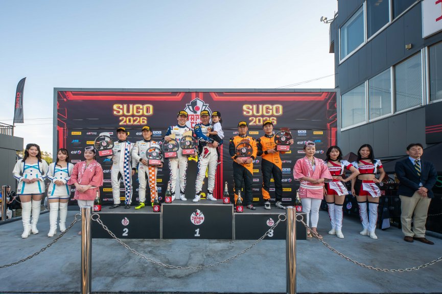 SUGO Race 2 Podium Overall