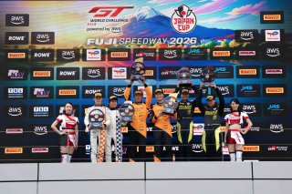 Fuji Race 1 Podium Overall | SRO Motorsport Group