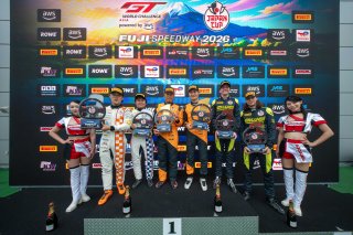 Fuji Race 1 Podium Overall | SRO Motorsport Group