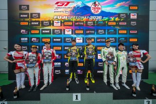 Fuji Race 1 Podium GT4 | SRO Motorsport Group