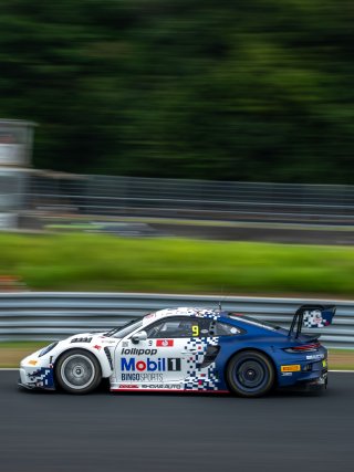 9	BINGO RACING with LM corsa	Shinji Takei	Ukyo Sasahara	Porsche 911 GT3 R (992) Evo  | SRO Motorsport Group