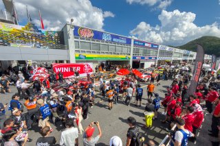 Okayama Race 2 Parc Ferme | SRO Motorsport Group