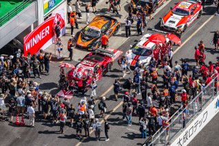 Okayama Race 2 Parc Ferme | SRO Motorsport Group