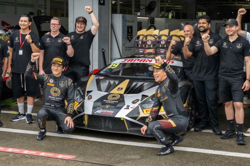 19	 The Spirit of FFF Racing	Mineki Okura	Hiroshi Hamaguchi	Lamborghini Huracan GT3 EVO2 | SRO Motorsport Group