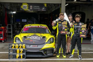 82	ZENKO RS GARAGE with SUNRISE BLVD.	Yoshitomo Makino	Takeshi Suehiro	Porsche 718 Cayman GT4 RS CS | SRO Motorsport Group
