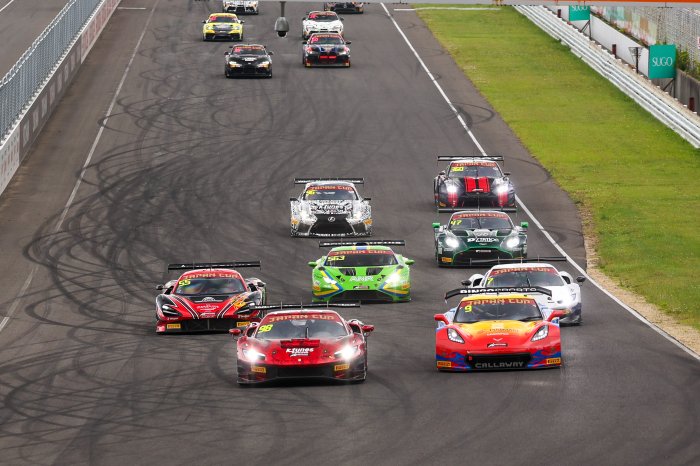 Japan Cup 2025がSUGOで開幕！　エントリー18台のうち9台が最高峰GT3 Pro-Amクラス